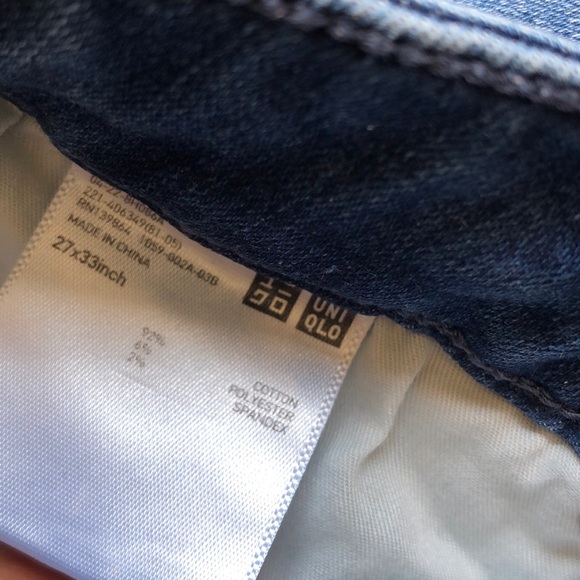 COPY - NWOT Uniqlo unique fade skinny jean - Picture 2 of 4